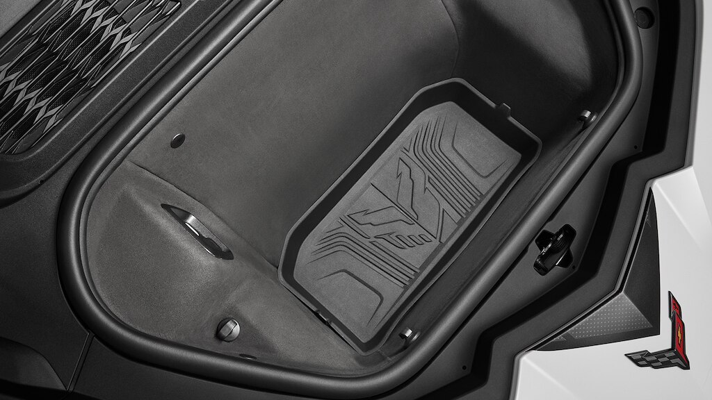 Tapete de vivnil rígido para cajuela disponible para Chevrolet Corvette Z06 2025